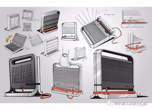 电子产品的未来线条 设计手绘中的灵感图集